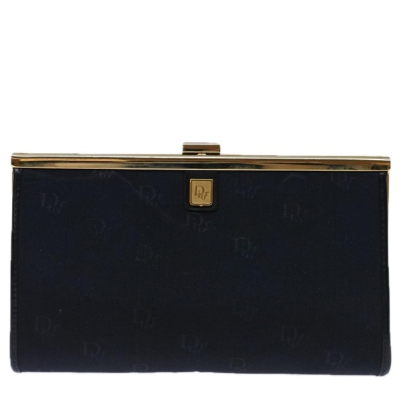 Christian Dior Clutch Bag Nylon Black Auth ep3660 - Picture 13 of 16